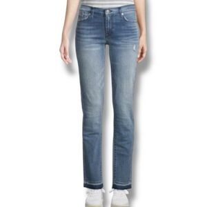7 FOR ALL MANKIND Reissue Roxanne Straight Leg Denim Blue Jeans- Size 25